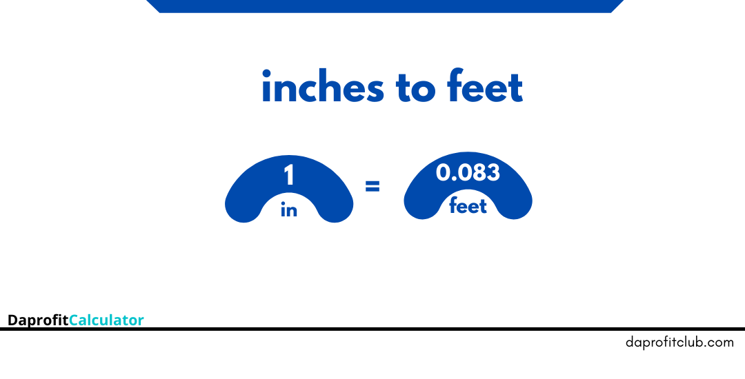 Inches to Feet