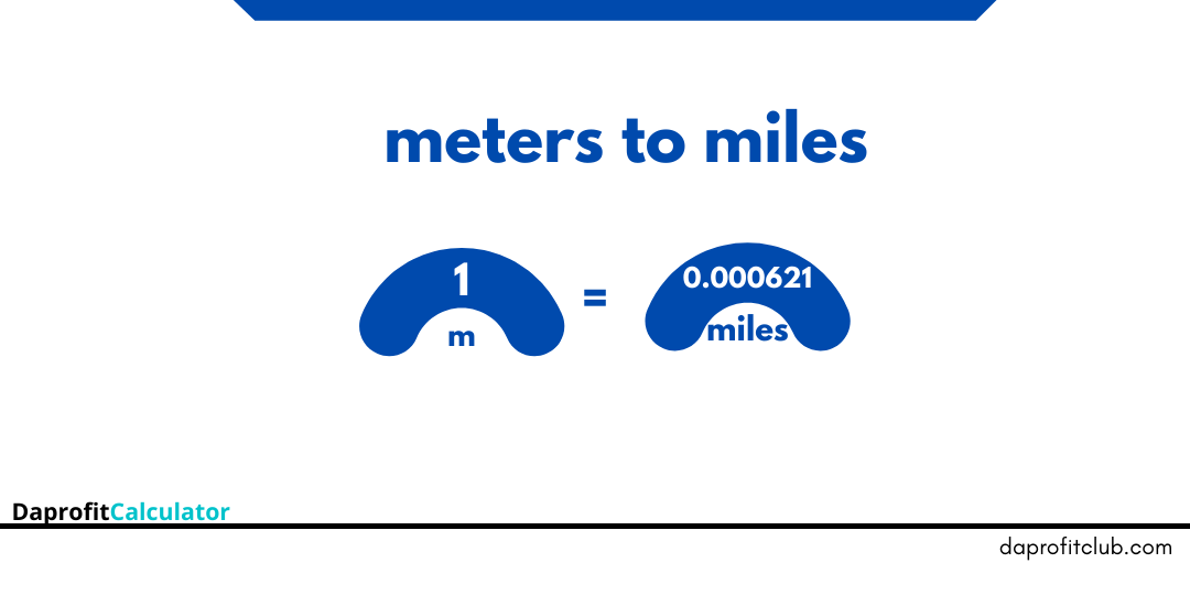 Meters to Miles