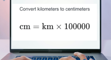 cm to km